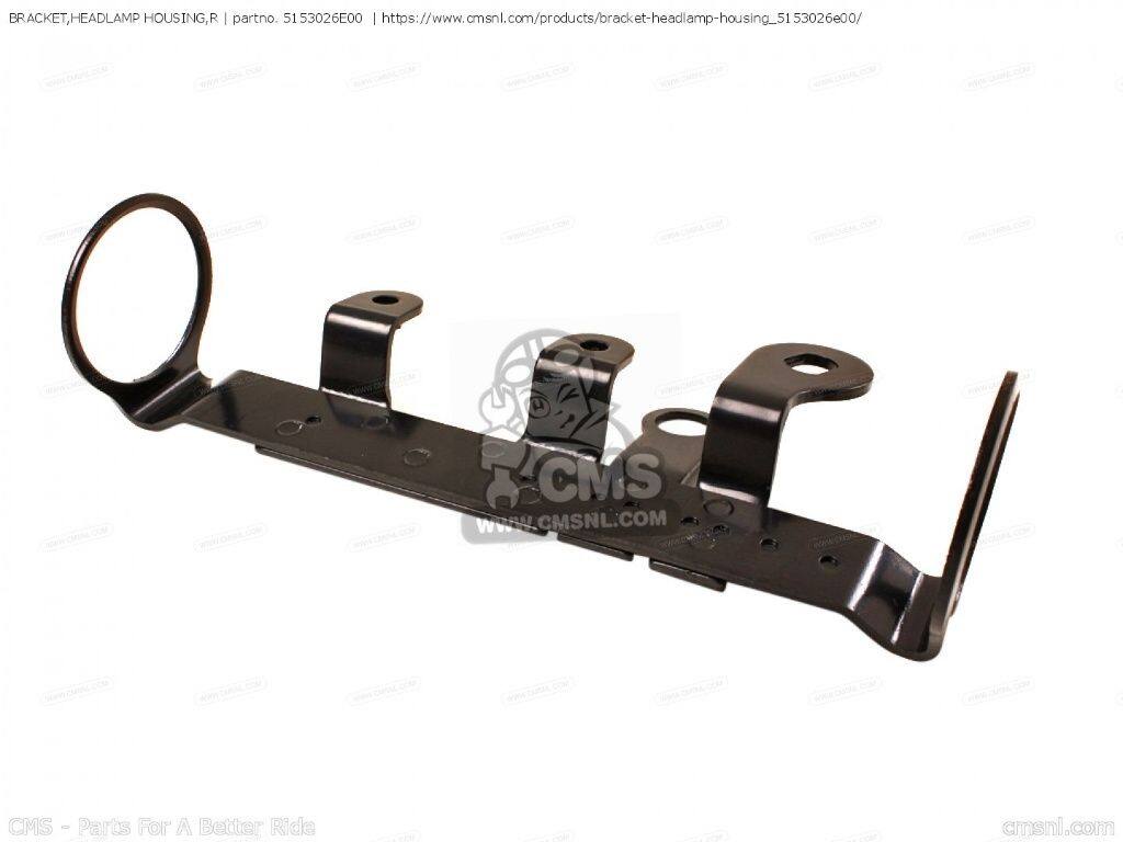 CMS シーエムエス BRACKET，HEADLAMP HOUSING，R［5153026E00］ GSF600 GSF600S GSF600SU GSF600U SUZUKI スズキ ヘッドライト 灯火類 電装系