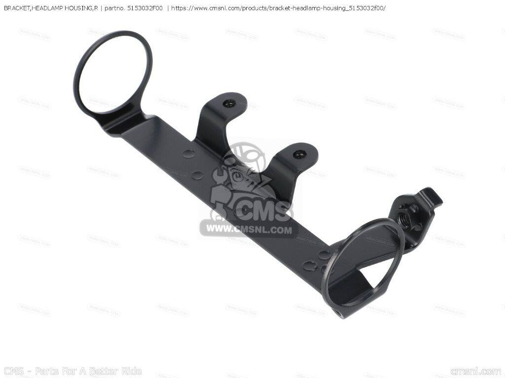 CMS シーエムエス BRACKET，HEADLAMP HOUSING，R［5153032F00］ GSF1200 BANDIT GSF1200S GSF1200Z SUZUKI スズキ その他トリプルツリー関連オプション・補修部品 ハンドル
