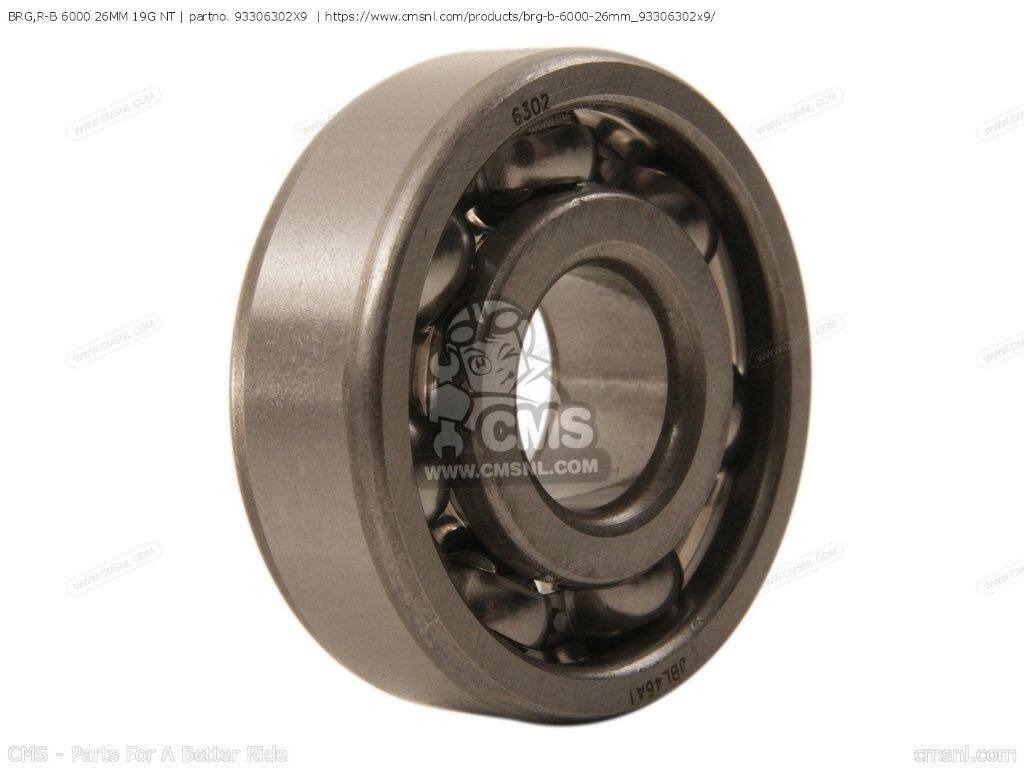 CMS シーエムエス BRG，R-B 6000 26MM 19G NT［93306302X9］ VP125 VP300 YP125R Y...