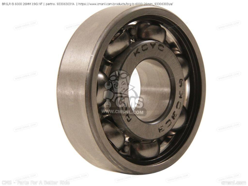 CMS シーエムエス BRG，R-B 6000 26MM 19G NT［93306303YA］ VP125 VP300 YP125R Y...