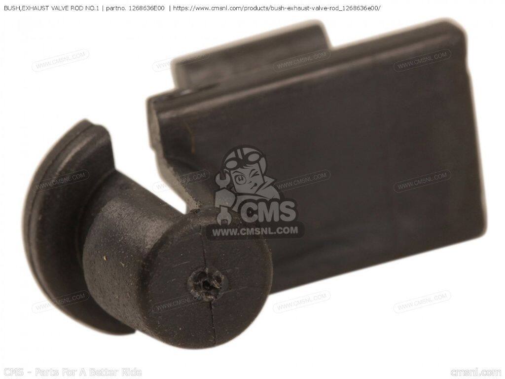 CMS シーエムエス BUSH，EXHAUST VALVE ROD NO.1［1268636E00］ RM125 RM250 RM250Z SUZUKI スズキ その他マフラーオプション・補修部品 マフラー