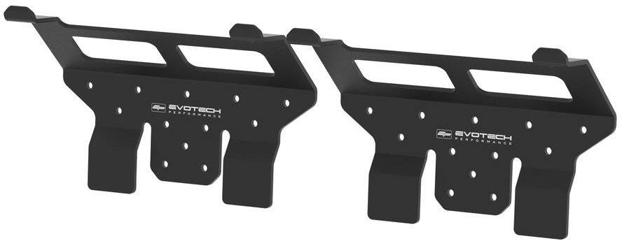 Evotech Performance エボテックパフォーマンス Aluminium Side Pannier Wall Mounting Brackets DesertX Rally Multistrada V2 S V4 Pikes Peak RS Grand Tour Sport DUCATI ドゥカティ バッグ・ボックス取り付けステー 車体用バッグ・ケース