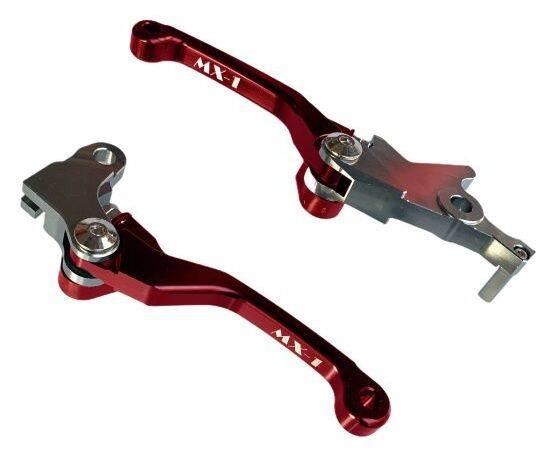 PIRANHA ピラニア CNC Brake ＆ Clutch Levers for CRF250-300L/Rally - MX1 CRF250 RALLY CRF250L CRF300 CRF300L HONDA ホンダ ブレーキ・クラッチレバーセット ハンドル周辺パーツ ハンドル