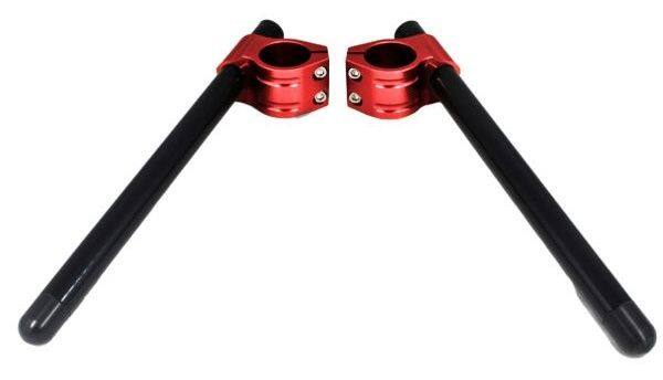 PIRANHA ピラニア CNC Under-Triple-Tree Clip-On Handlebars (51 mm) - CR RACING セパレートハンドル ハンドル