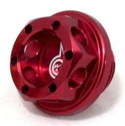 PIRANHA ピラニア CNC Drilled Hex Crown-Style Engine Oil Filler Plug (Coarse Thread) Universal Fit フィラーキャップ エンジンパーツ エンジン
