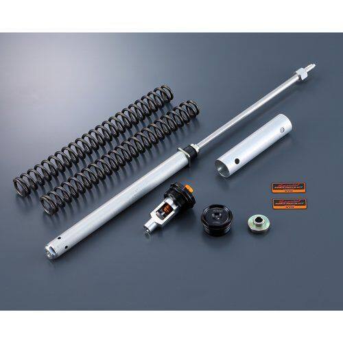 ■商品概要【メーカー品番】Q5K-YSK-120-F01フロント用【セット内容】・KYBスペシャルインナーキットステッカー2枚・伸側減衰調整とネジタイププリロード調整機構(左側)・伸側減衰調整範囲15段(左側)・プリロード調整範囲15mm(左側)(バネ定数7.4N/mm)取付工数：1.7h■詳細説明様々な走行環境で'運動性能'と'乗り心地'を両立させるインナーキットフロントフォークの「インナーカートリッジ / スプリング / トップキャップ」を取り替えるスペシャルインナーキットです。新設計のインナーカートリッジはスポーツ走行に適した専用セッティングを施しました。左側トップキャップには伸側減衰調整機構とプリロード調整機能を備え、市街地走行から長距離ツーリング等、様々な使用シーンに対応可能です。トップキャップは精密な切削加工で仕上げています。■注意点※MFJ JP250レギュレーションは非対応です。■適合車種YZF-R25&ensp;YZF-R25&ensp;YZF-R25 年式: 19-21&ensp;&ensp;備考: (機種コード：B3P1|B6P1)&ensp;YZF-R25 年式: 25YZF-R3&ensp;YZF-R3&ensp;YZF-R3 年式: 25MT-03&ensp;MT-03 年式: 25MT-25&ensp;MT-25 年式: 25