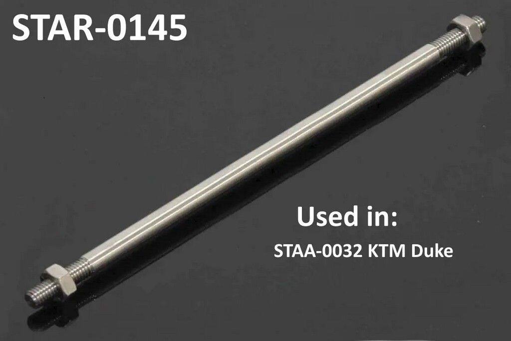 TYGA PERFORMANCE タイガパフォーマンス 補修用シフトロッド 145mm TYGAステップキット用 390 DUKE KTM その他ステップオプション・補修部品 ステップ 足回り