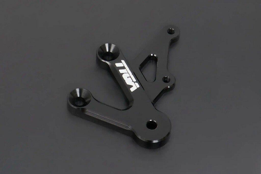 TYGA PERFORMANCE タイガパフォーマンス Step Kit Replacement Left Side Hanger， (Adj)， Black， ZX-4R(R)， Assy NINJA ZX-4RR ZX-4R KAWASAKI カワサキ その他ステップオプション・補修部品 ステップ 足回り
