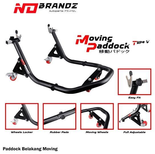 No Brandz ノーブランズ Moving Rear Paddock Stand リアスタンド