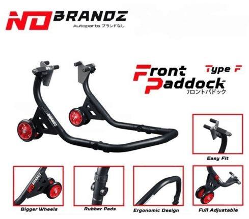 No Brandz ノーブランズ F Rubber Type Front Paddock Stand フロントスタンド
