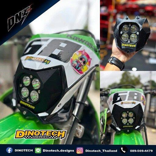 DINOTECH ダイノテック LED Headlight Assembly for Kawasaki KLX 150 BF KLX150 KAWASAKI カワサキ ヘッドライト 灯火類 電装系