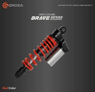 Groza Indonesia グローザ インドネシア Single Shockbreaker Brave Series Beat Genio Scoopy Vario 110 Spin Filano Fino Freego Lexi Mio GT J Soul Sporty Xeon 125 HONDA ホンダ SUZUKI スズキ YAMAHA ヤマハ リアサスペンション サスペンション 足回り