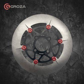 Groza Indonesia グローザ インドネシア Floating Disc Brake Diameter 220mm Beat Scoopy Vario HONDA ホンダ ブレーキディスクローター ブレーキ