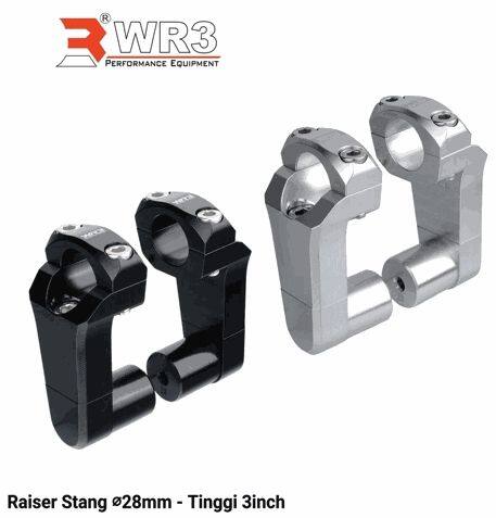 WR3 ダブルアールスリー Handlebar Riser ハンドルポスト・ハンドルライザー ハン...