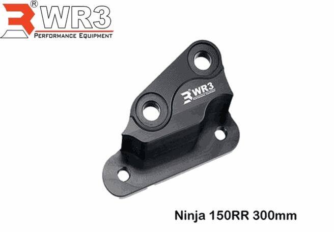 WR3 ダブルアールスリー Front Brake Caliper Bracket for Brembo Ninja 150RR KAW...