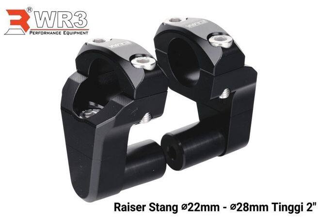 WR3 ダブルアールスリー Handlebar Riser ハンドルポスト・ハンドルライザー ハン...