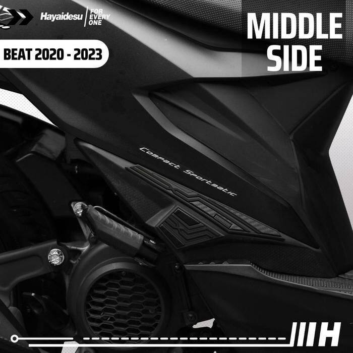 Hayaidesu ハヤイデス Rubber Middle Side Cover Beat Deluxe Street HONDA ホンダ その他外装オプション・補修部品 外装