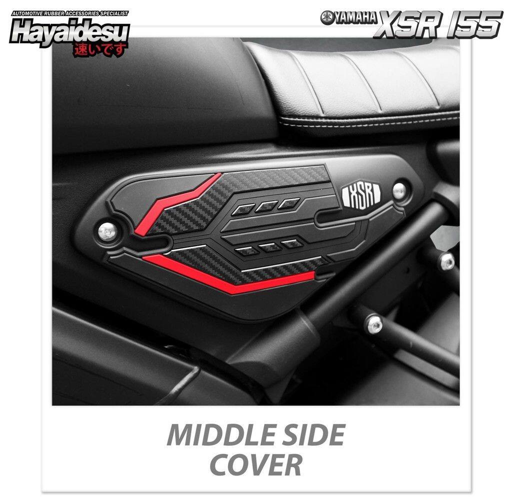 Hayaidesu ハヤイデス Rubber Middle Side Cover XSR155 YAMAHA ヤマハ その他外装オプション・補修部品 外装