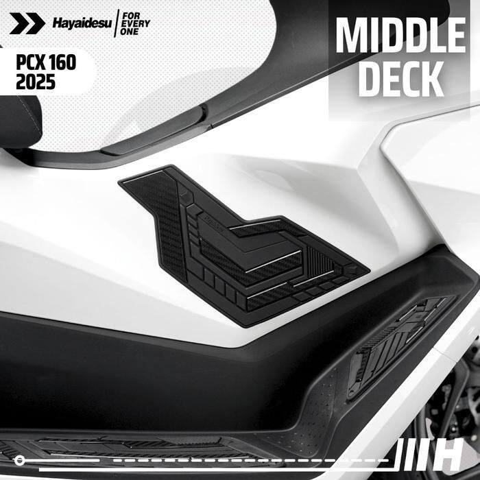 Hayaidesu ハヤイデス Rubber Middle Deck Cover PCX 160 HONDA ホンダ フロアボード・ステップボード ステップ 足回り