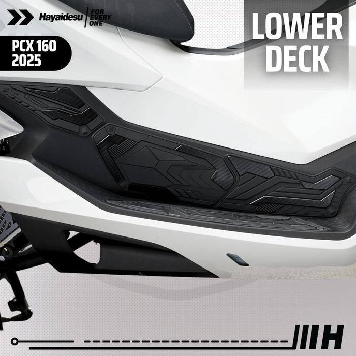 Hayaidesu ハヤイデス Rubber Lower Deck Cover PCX 160 HONDA ホンダ フロアボード・ステップボード ステップ 足回り