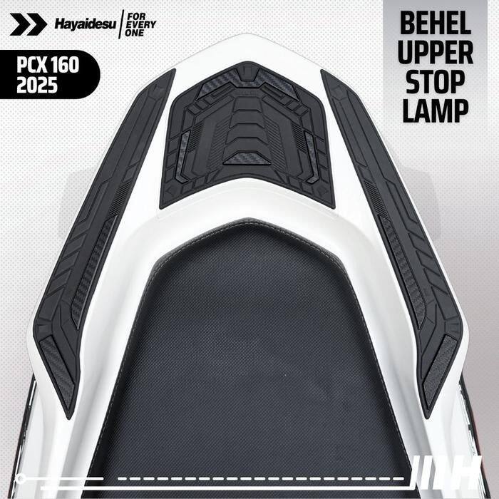 Hayaidesu ハヤイデス Rubber Upper Stop Lamp Cover & Pillion Grip PCX 160 HONDA ホンダ その他外装オプション・補修部品 外装