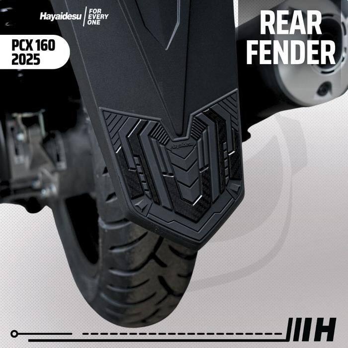 Hayaidesu ハヤイデス Rubber Rear Fender Cover PCX 160 HONDA ホンダ その他外装オプション・補修部品 外装