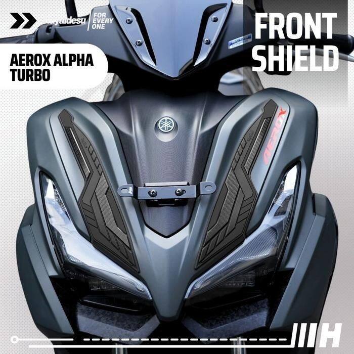Hayaidesu ハヤイデス Rubber Front Shield Cover Aerox Alpha YAMAHA ヤマハ その他外装オプション・補修部品 外装