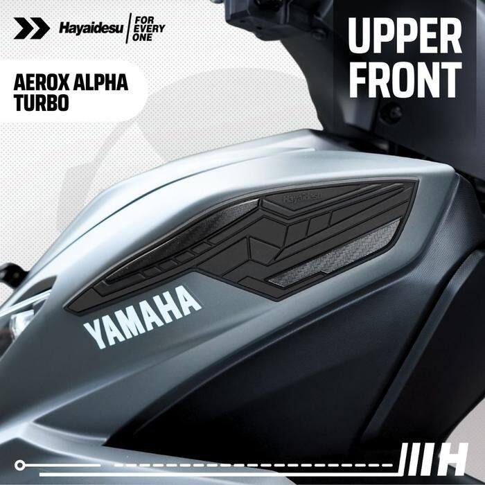 Hayaidesu ハヤイデス Rubber Upper Front Cover Aerox Alpha YAMAHA ヤマハ その他外装オプション・補修部品 外装