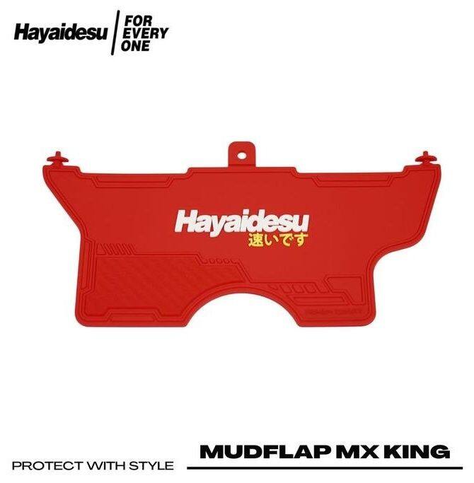 ■商品概要素材：高品質ラバー(熱圧着加工)適合車種：Yamaha MX King■詳細説明マッドフラップは、特に雨天時にスクーターのエンジンを泥や水はねから保護します。Hayaidesuの高品質なマッドフラップは、すっきりとしたデザインで車体下部の外観も引き立てます。■注意点※取扱説明書が付属する場合は外国語となります。※輸入商材の為、納期が遅れる場合がございます。あらかじめご了承ください。※メーカー都合により商品の仕様変更がある場合がございます。ご了承ください。　※画像はイメージです。■適合車種MX-King&ensp;MX-King