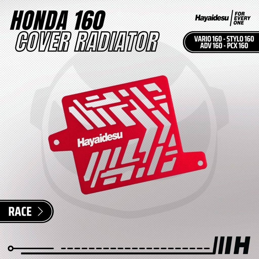 Hayaidesu ハヤイデス Radiator Cover ADV 160 PCX Vario HONDA ホンダ ラジエータ...