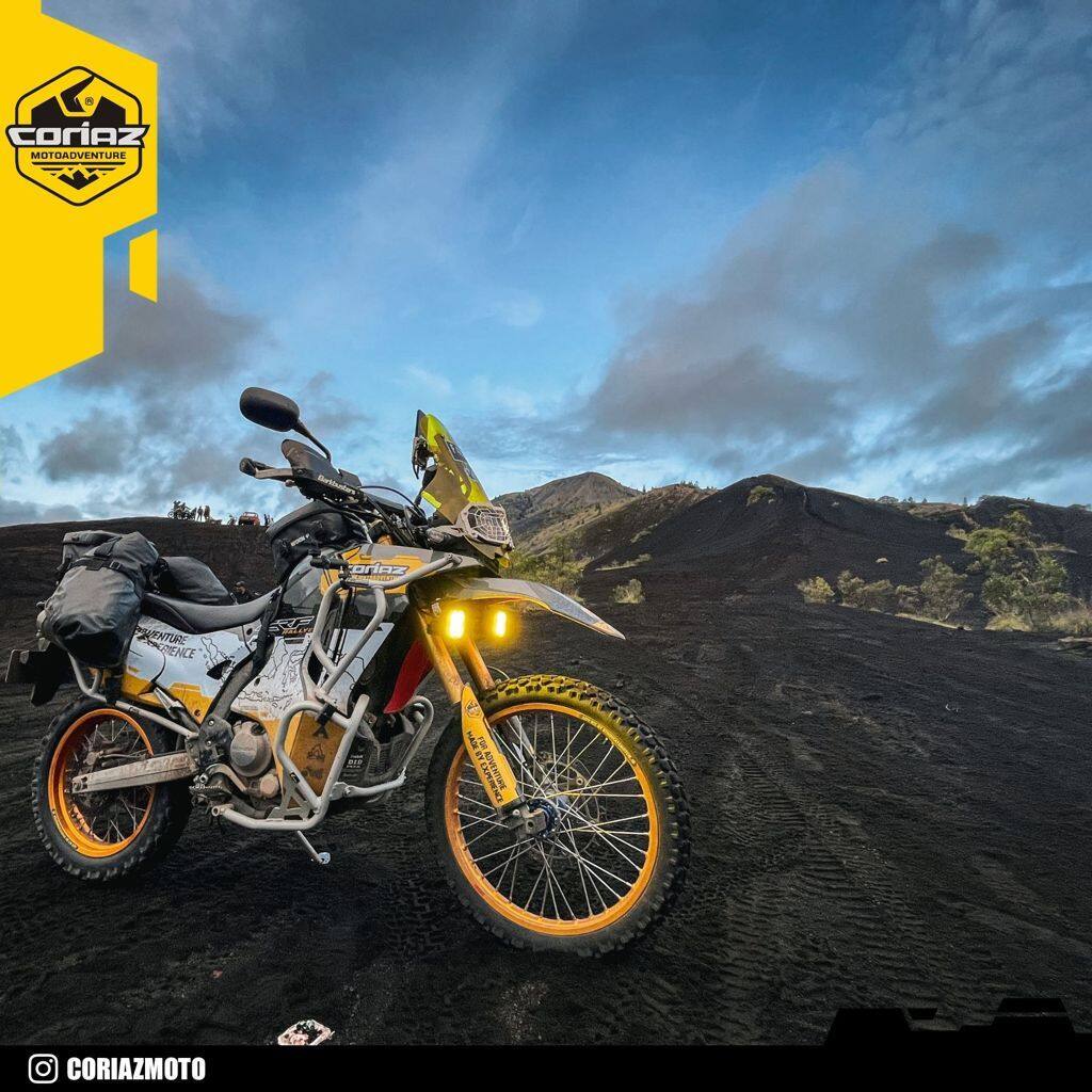 Coriaz Motoadventure コリアズ・モトアドベンチャー スポットライトブラケット CR...