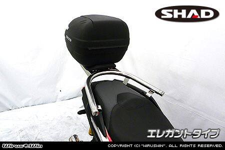 WirusWin ウイルズウィン SHAD製リアボックス付きタンデムバー ADV150 HONDA ホンダ グラブバー・タンデムバー・シーシーバー 外装