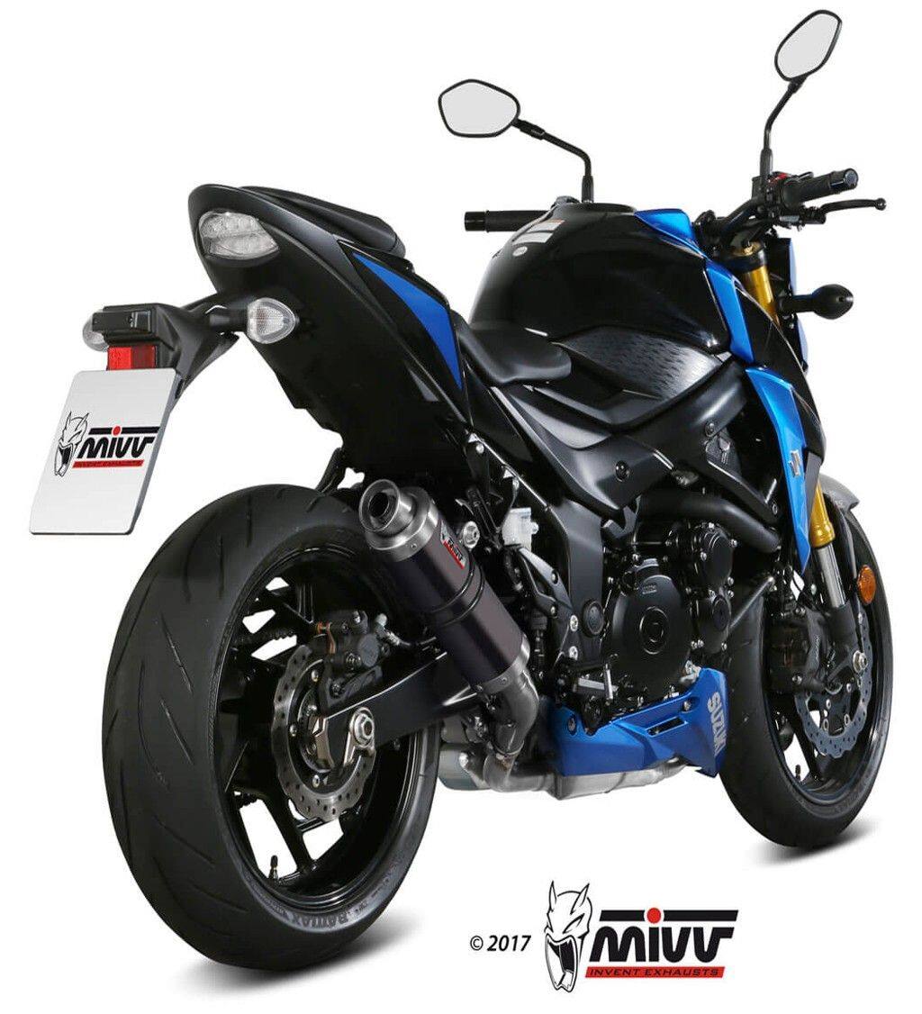MIVV SUONO BLACK スリップオンマフラー / GSX250R MIVV スリップオン