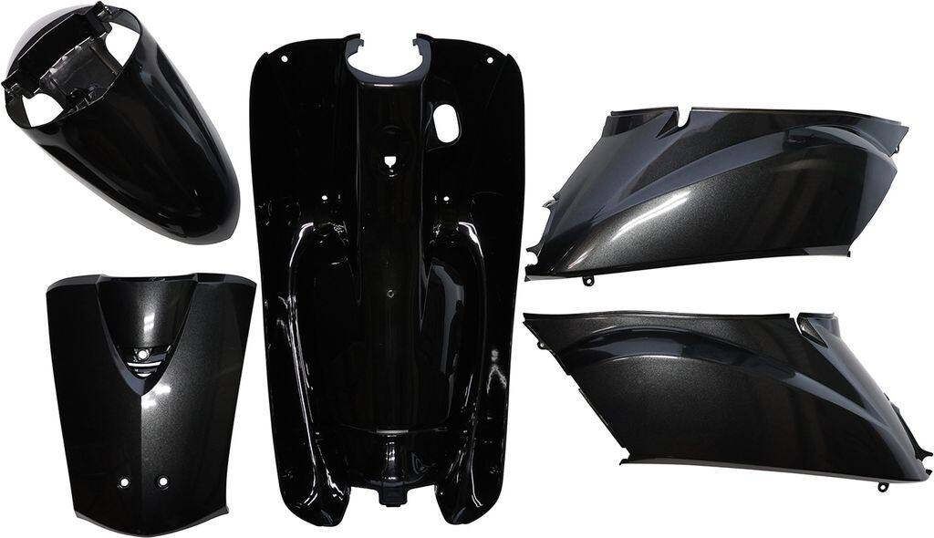 PFP ピーエフピー 外装5点セット トゥデイ DX SP HONDA ホンダ フルカウル・外装セット カウル関連 外装 カラー：トーラスグレーメタリック(NH-496M)