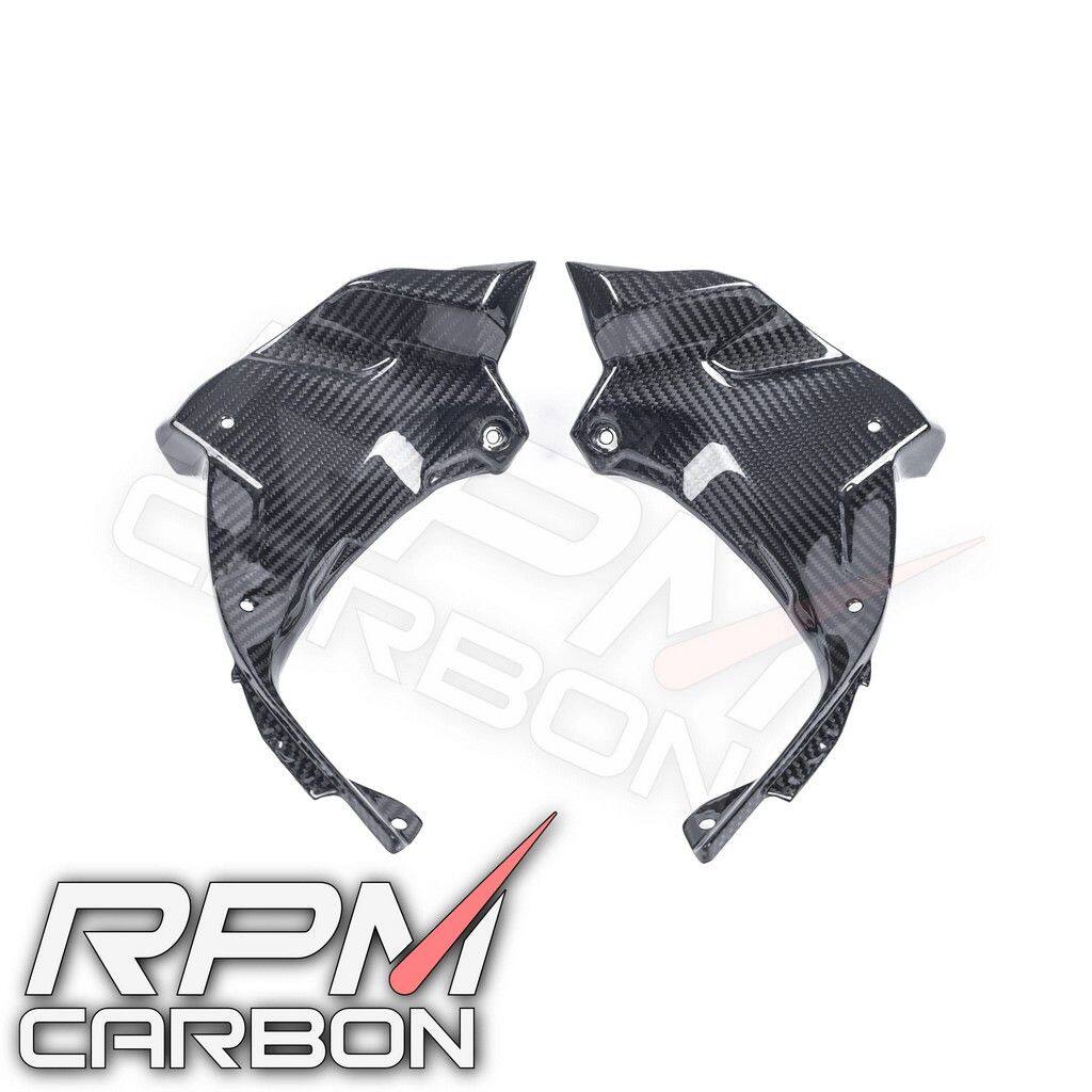 RPM CARBON アールピーエムカーボン カーボンダッシュサイドパネル Kawasaki ZX6R NINJA ZX-6R KAWASAKI カワサキ メーターパネル メーター・インジケーター関係 電装系