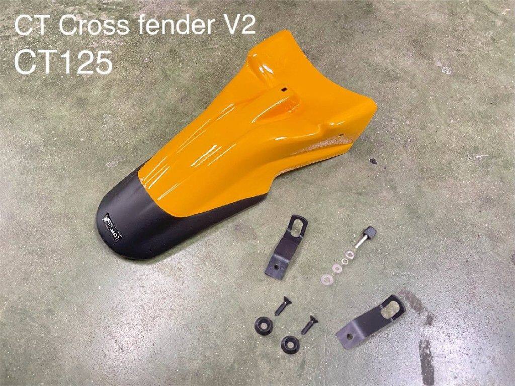■詳細説明車種専用設計のアクセサリーです。純正の取付位置を使用するため、穴あけ、切断、車体加工をせずに簡単にボルトオンで取り付けられ、スタイル、保護性、ツーリング性能を高めます。■注意点※取扱説明書が付属する場合は外国語となります。※輸入商材の為、納期が遅れる場合がございます。あらかじめご了承ください。※メーカー都合により商品の仕様変更がある場合がございます。ご了承ください。※画像には他の製品が含まれている場合があります。　※画像はイメージです。■適合車種CT125&ensp;CT125