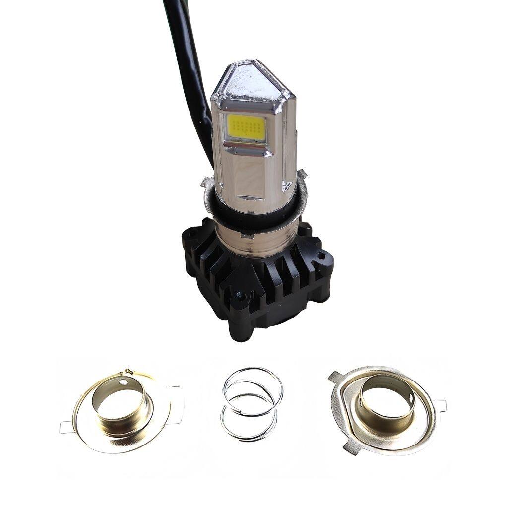 EnergyPrice エナジープライス LEDヘッドライトバルブ左右セット H4 PH7 30W 6500K...