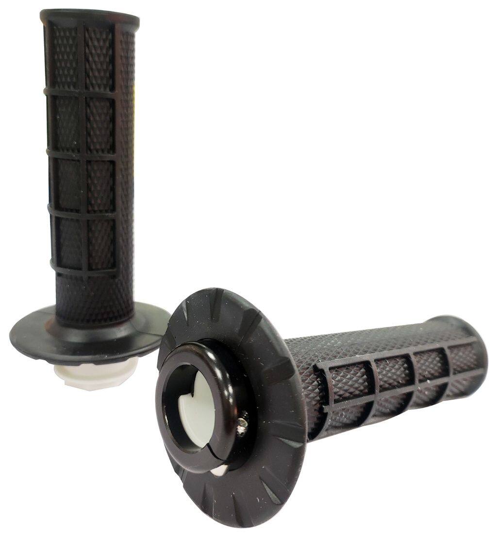■商品概要タイプ：非貫通グリップ長：110mm-、130mm-サイズ：116mm、130mm材質：TPE・セット内容・付属品左右セット商品サイズ：ハンドル径Φ22.6×全長130mm■詳細説明優れた握り心地、安心の滑り止めデザインで取り付けも簡単。ミニバイクにおすすめ。すべり止め効果やグリップも柔らかいため手の負担が軽減。長時間の運転でも手が痛くなることはなく、握り心地にも優れています。■注意点※説明書は付属しておりません。※ご購入前に必ずサイズをご確認ください。※海外輸入品のため若干の小傷・バリ・塗装ムラがある場合がございます。また、サイズにわずかな誤差がある場合がございますので、予めご了承ください。※撮影環境により、実際の商品と色味が異なる場合がございます。※取付は確実に行うようにしてください。また、走行中にネジ部等が緩む事が無いように、確実に締め付けてください。※走行中に異常が生じた場合は、直ちに車両を安全な場所に停止させ、異常箇所を点検してください。※安全快適にご使用いただくために、定期的な増し締めなどの点検整備を必ず実施してください。※メーカー都合により商品の仕様変更がある場合がございます。ご了承ください。■適合車種&ensp;&ensp;&ensp;備考: 汎用