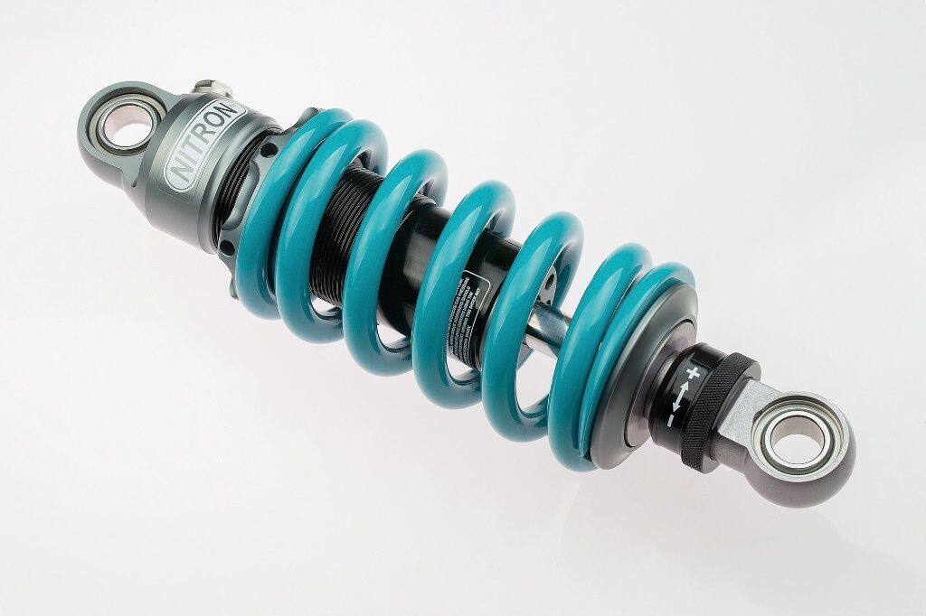 NITRON ナイトロン リアサスペンションミニショック MINI R1 シリーズ SPORT120 SUZUKI スズキ リアサスペンション サスペンション 足回り スプリングレート：22KG/mm / ダンパーロッドコーティング(DLC)：なし / ハイドロリックプリロードアジャスター(HPA)：なし
