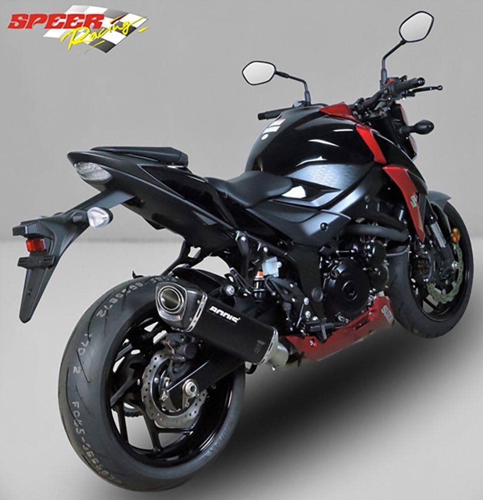 ■商品概要EC認証：取得済みBODIS V4-M-CA ステンレス(ブラック)：2.3kgBODIS V4-M-CA FT：1.8kg■注意点※公道走行不可。※画像には他の商品が含まれております。※取扱説明書が付属する場合は、外国語となります。※輸入商材の為、納期が遅れる場合がございます。あらかじめご了承ください。※メーカー都合により商品の仕様変更がある場合がございます。ご了承ください。　※受注生産品です。　※受注後のキャンセル、返品、都合交換はできません。予めご了承ください。■適合車種GSR750&ensp;GSR750 年式: 17-21GSX-S750&ensp;GSX-S750 年式: 17-21