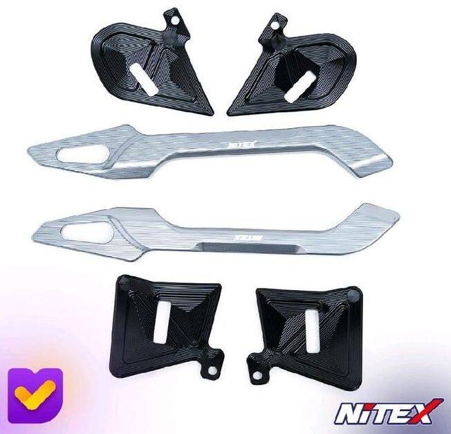 Nitex ニテックス CNCグラブバー＆カバー Xmax Connected Tech Max YAMAHA ヤマハ グラブバー・タンデムバー・シーシーバー 外装