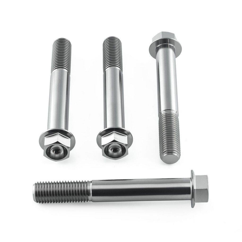 ■商品概要素材：チタン製品タイプ：ブレーキ／キャリパー重さ：102.09g入数：4穴あけ加工：なし■詳細説明ラジアルブレーキキャリパー用チタンボルト。このキットはバイクのモデルではなくボルト長さでオーダーできます。キットにはレーススペックボルト×4本が含まれます。素材は6AL-4Vで(グレード5)チタンを採用しています。ボルトは M10×1.25mmピッチ 55mm 長さ (ヘッド下から測ってください)。■注意点※メーカー都合により商品の仕様変更がある場合がございます。ご了承ください。