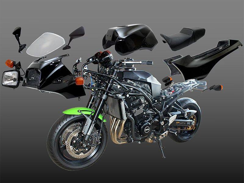 楽天市場】gpz900r カウル セットの通販
