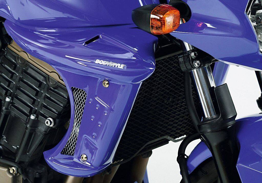 BODY STYLE ボディースタイル Sportsline ラジエーターサイドカバー Z750 KAWASAKI カワサキ ラジエーター 冷却関連 エンジン