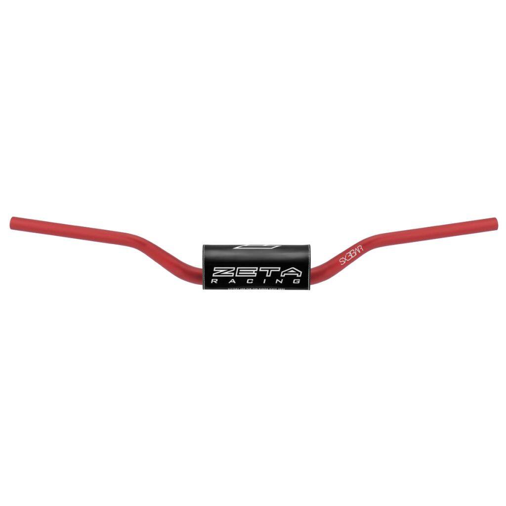 ■商品概要品番(メーカー品番)C3015(ZE05-2141)C3016(ZE05-2142)C3017(ZE05-2143)※本商品は旧来のSX3ハンドルバー「MX-214」と同形状のリニューアル商品です。ベンド互換品番(旧モデル)F4344(ZE06-2141)F4370(ZE06-2142)F4376(ZE06-2143)【ハンドルバー寸法】幅：803mm高さ：95mm立上がり：57mmクランプエリア幅：213mm引き：54mmハンドルクランプ径：28.6mm■詳細説明進化し続けるレーシングスタンダード高強度・柔軟性・軽量化を高次元でバランスさせたテーパーバー。ロックオンタイプのグリップへの対応や、見やすいポジショニンググリッドにより整備性が向上。幅広いカテゴリーのトップライダーが採用することで、高い品質と安全性を実証し続けている。高強度7000系高強度アルミニウム合金を使用し、ハンドルクランプ部分を大径化(28.6mm)することで、転倒時の破損リスクを大幅に低減。柔軟性両端に向かってスムーズなテーパー形状とし、絞りの位置や厚みを調整することで、走行フィーリングに直結する「しなり」を適正化。路面からのインフォメーションの分かりやすさと、疲労軽減のバランスをチューニング。信頼性モトクロス、エンデューロ、スーパーモタードのトップライダーが採用し続けることで、高い品質と安全性を実証。ロックオングリップ対応あえてローレット加工を廃止し、ロックオンタイプのグリップに対応。見やすいポジショニンググリッド見やすさを重視したポジショニンググリッド。レーザーマーキングにより繰り返しの使用でも消えにくい。バーパット付属転倒時に頭部や胸部をハンドルに打ち付けた際、ダメージを軽減するバーパットを付属。様々な車両にフィットするシンプルなデザインを採用。バーエンドキャップ標準装備砂や泥の侵入を防止するプラスチックバーエンドプラグが標準装備。■注意点※本製品はハンドル取付け部の径が28.6mmです。※取付ける車両のハンドルクランプ径をご確認の上、お買い求めください。※取付け部のサイズが合わない場合は、ZETARACINGハンドルバークランプキット、UXクランプキット、RXクランプキットをご利用ください。※画像には他のカラー・商品が含まれている場合があります。※メーカー都合により商品の仕様変更がある場合がございます。ご了承ください。　※画像はイメージです。■適合車種&ensp;&ensp;&ensp;備考: 汎用