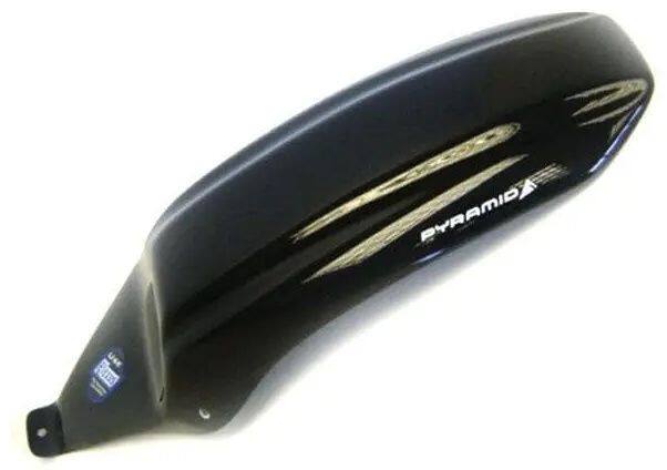 ■商品概要カラー：Gloss Black高さ：600mm幅：220mm奥行：120mm重量：0.44kgグラスファイバー製■詳細説明車種専用設計で、チェーンガードは一体化されていません。Pyramidのリアフェンダーは、Pyramid Plasticsを代表する製品のひとつです。車種専用設計で、保護性能を大きく高めるとともに、個性的なスタイリングを演出します。PyramidPlasticsは可能な限り、スイングアームの下まで覆う保護形状と、既存のガードに代わる一体型チェーンガードを採用し、ショックアブソーバーとチェーンをしっかり保護します。Pyramid Plasticsのリアフェンダーは、幅広いカラーを用意しています。詳細な取付説明書と、必要に応じた追加の取付部品を同梱し、安全に梱包してお届けします。車両の加工は不要です。■注意点※飛び石による塗装の欠けやひび割れの影響を抑えるため、PyramidPlasticsのVentureShield保護フィルムの使用を推奨しています。特に、地面に近い位置に取り付ける塗装済み製品には使用を推奨します。※車体の低い位置にある前向きの外装部品にVentureShieldを装着しない場合、飛び石やその他の異物による損傷は避けられません。※取扱説明書が付属する場合は、外国語となります。※輸入商材の為、納期が遅れる場合がございます。あらかじめご了承ください。※画像には他の商品が含まれている場合があります。※メーカー都合により商品の仕様変更がある場合がございます。ご了承ください。■適合車種ZRX 1200 N&ensp;ZRX 1200 N 年式: 01-08