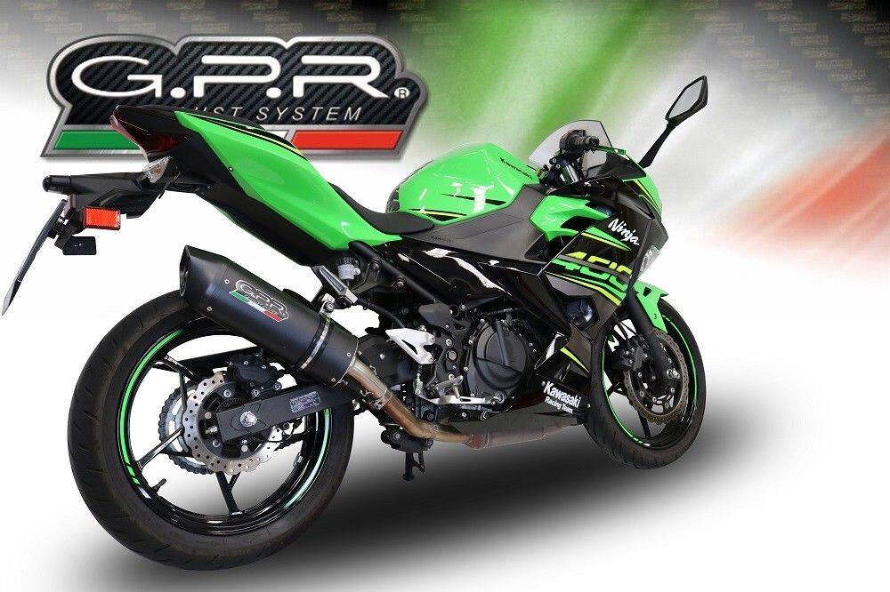 GPR ジーピーアール Furore Evo4 Nero スリップオンマフラー Ninja 400 KAWASAKI カワサキ マフラー