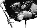 MOTORRAD BURCHARD モトラッド バーチャード Forward Controls Kit 12cm forward TUV VT 1100 Shadow HONDA ホンダ HONDA ホンダ Surface：Black Shiny / Footpeg and Lever Design：Sundance Look smooth Levers