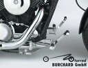 MOTORRAD BURCHARD モトラッド バーチャード Forward Controls Kit 17cm forward TUV VN 800 Classic VN 800 Vulcan KAWASAKI カワサキ KAWASAKI カワサキ KAWASAKI カワサキ KAWASAKI カワサキ Surface：Chrome / Footpeg and Lever Design：Sundance Look smooth Levers