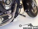 MOTORRAD BURCHARD モトラッド バーチャード Forward Controls Kit 10cm forward TUV VN 1700 Classic KAWASAKI カワサキ Surface：Chrome / Footpeg and Lever Design：Ness Style Look milled Levers
